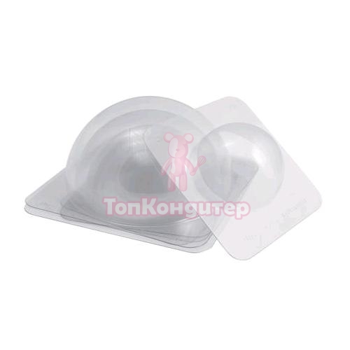 Пластиковая форма для шоколада сфера 15см