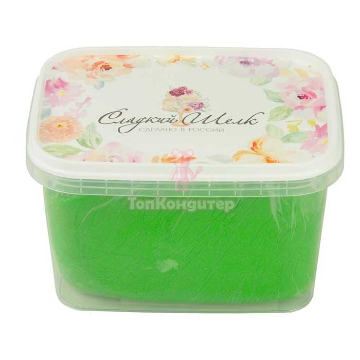 Мастика "Сладкий шелк" травянисто зеленая 0,5 кг