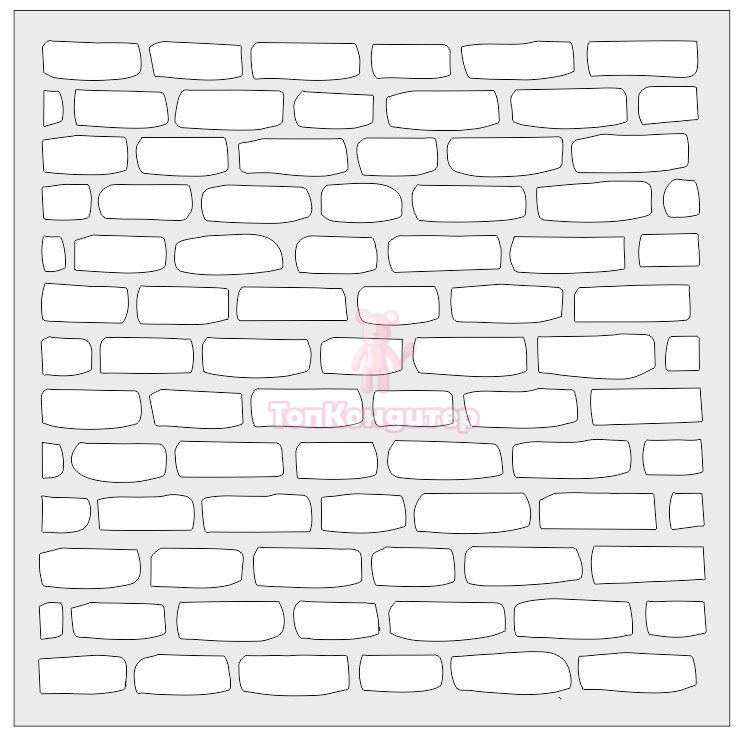 Трафарет №8 15*15 см