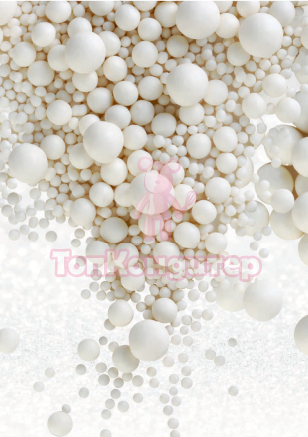 Драже зерновое в кондитерской глазури №285М (белоснежное)