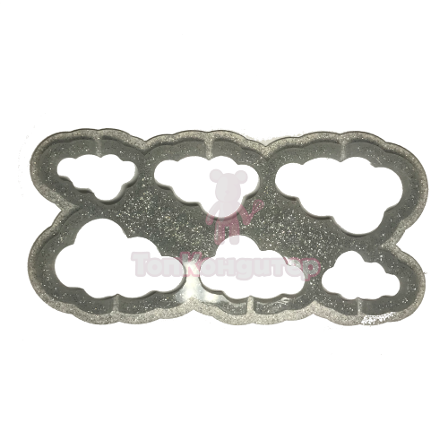Форма для леденцов "Облака" микс размеров