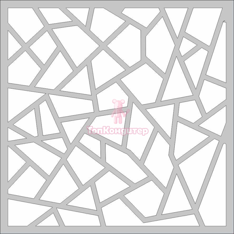 Трафарет №4 15*15 см