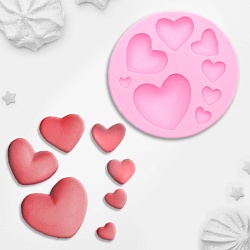 Молд 7,5х7,5х1 см "Сердца"